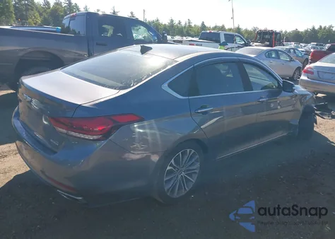 2016 Hyundai Genesis 3.8 from USA, damaged, VIN KMHGN4JE4GU118715